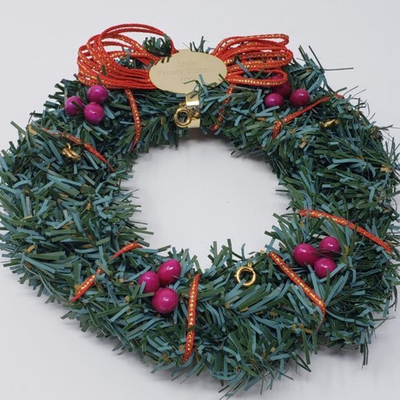 Lot of 4 1990 Hallmark Little Frosty Friends Memory Wreath - Picture 6 of 10